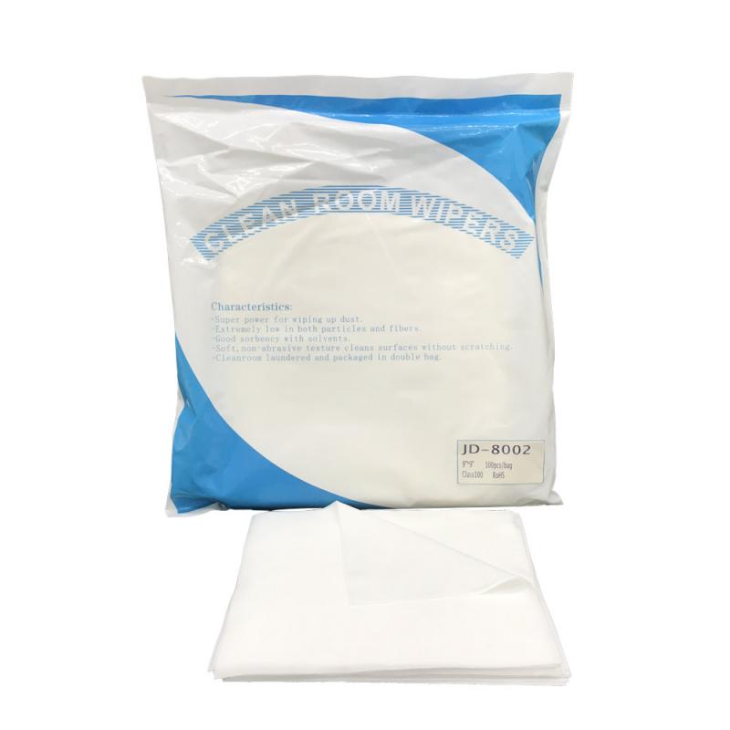 Sub-microfiber Cleanroom Fabric Wipers